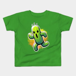 Cactuar - Final Fantasy Creature - Summon Monster Kids T-Shirt